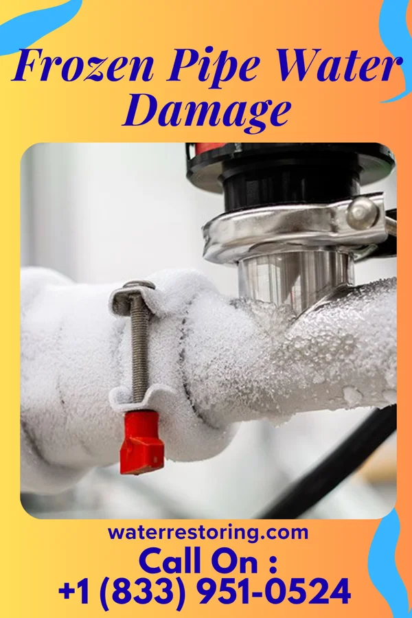 Frozen Pipe Water Damage in Richland, MO